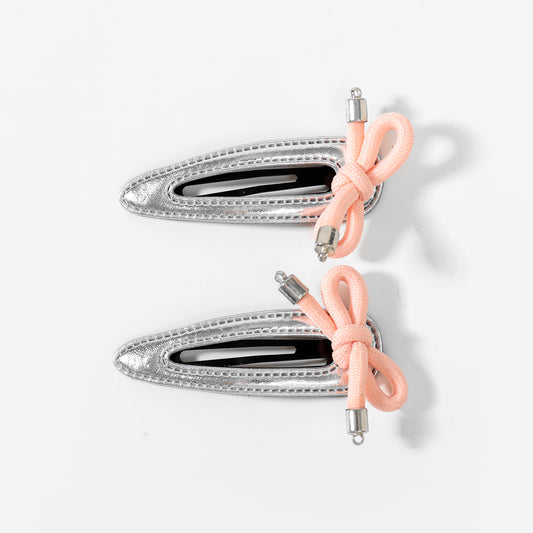 Elegant Shoelace Hair Clips